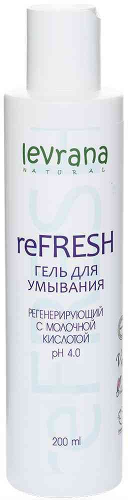 Гель для умывания регенерирующий Levrana ReFresh с молочной кислотой, 200 мл, 1 шт  #1