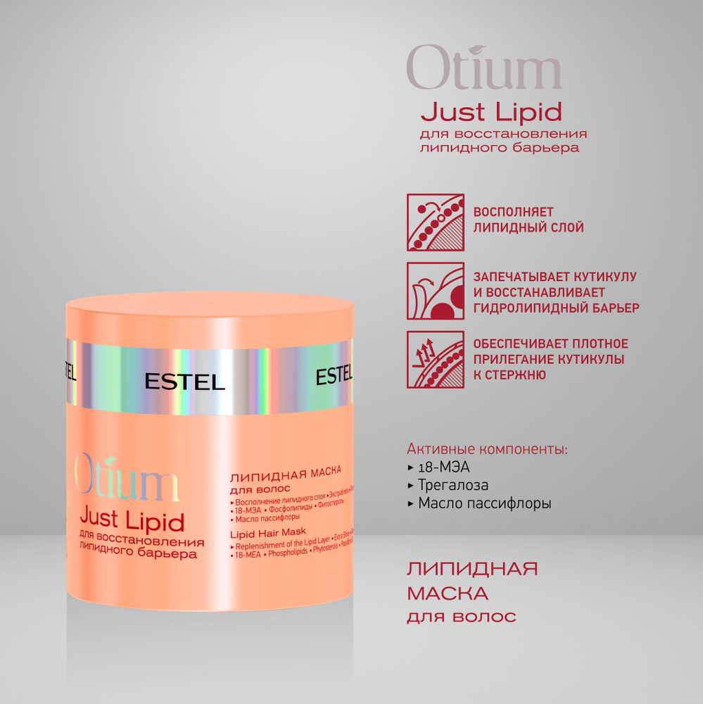 Estel Otium Just Lipid Липидная маска для волос 300 мл. #1