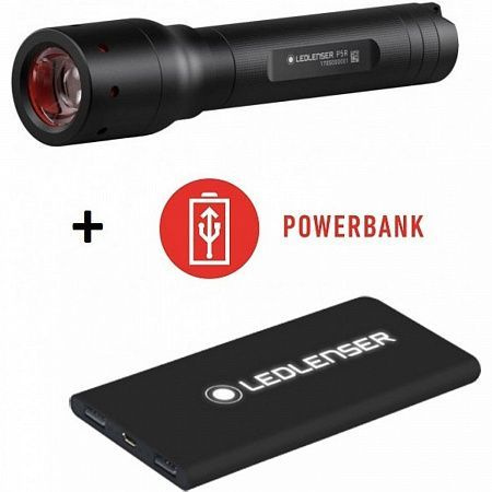 Светодиодный фонарь LED LENSER P5R с PowerBank #1