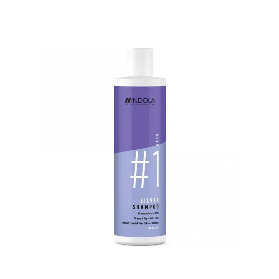 Indola Silver Shampoo Нейтрализирующий шампунь 300 мл #1