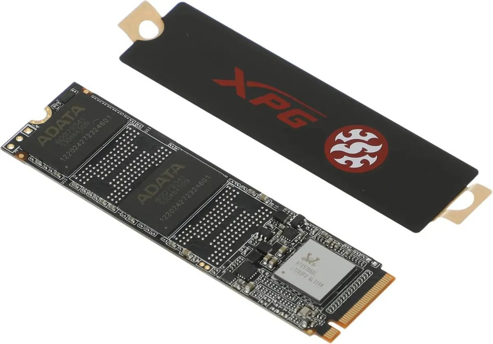 SSD накопитель A-Data XPG SX6000 Pro ASX6000PNP-512GT-C 512ГБ, M.2 2280, PCIe 3.0 x4, NVMe, M.2  #1