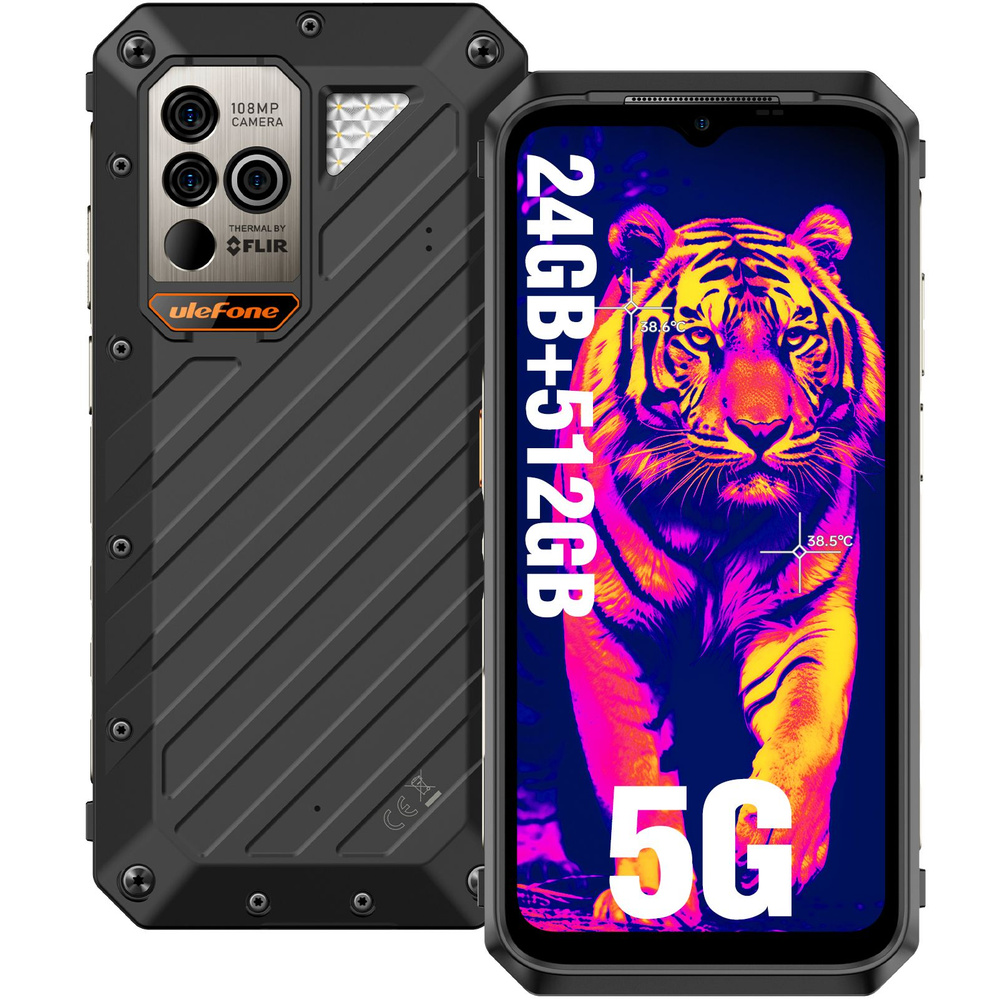 Смартфон ULEFONE Power Armor 18T Ultra телефонный 512 ГБ 12 ГБ