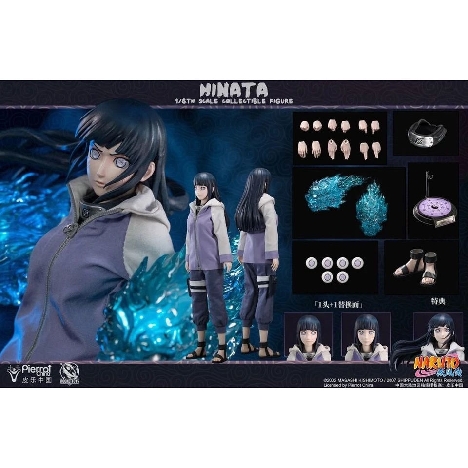 NARUTO Hinata 1/6スケールフィギュアROCKET TOYS Rocket Toys ROC006 1/6 Genuinely Authorized Naruto Shippuden