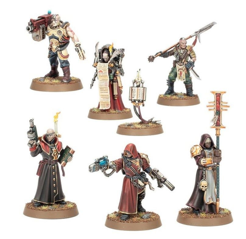 Миниатюры Warhammer 40000 - INQUISITORIAL AGENT kill team #1