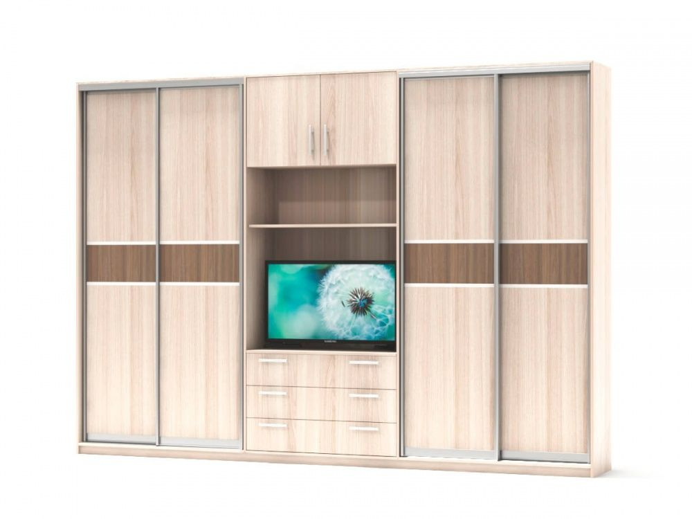 BestMebel Шкаф-купе, 375х60х220 см #1