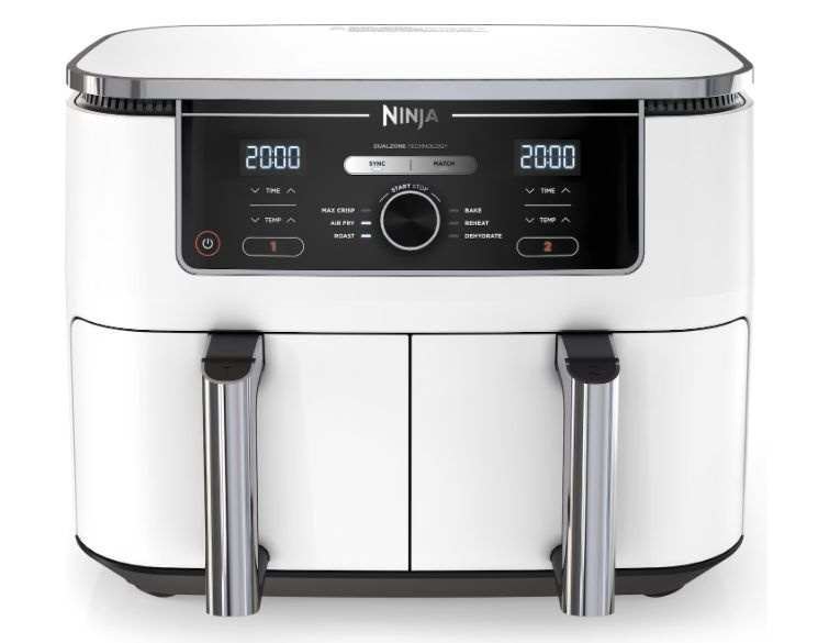 Аэрогриль двухкамерный Ninja Foodi Dual Zone AF400EUWH 2470 Вт 9,5