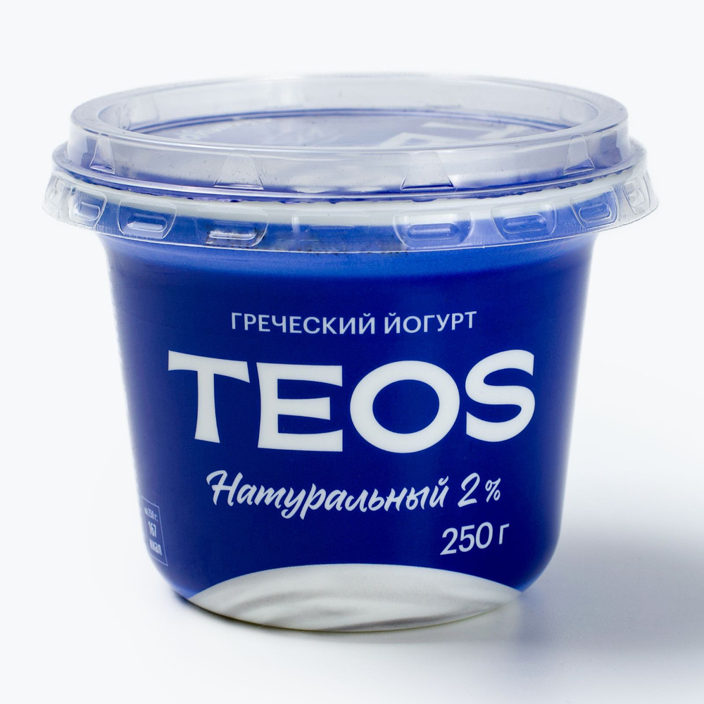 Йогурт густой Teos, греческий, 2%, 250 г #1