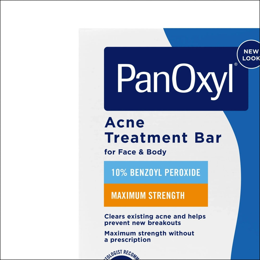 PanOxyl, Acne Cleansing Bar мыло с бензоилперекисью10% от акне, 113 гр. #1