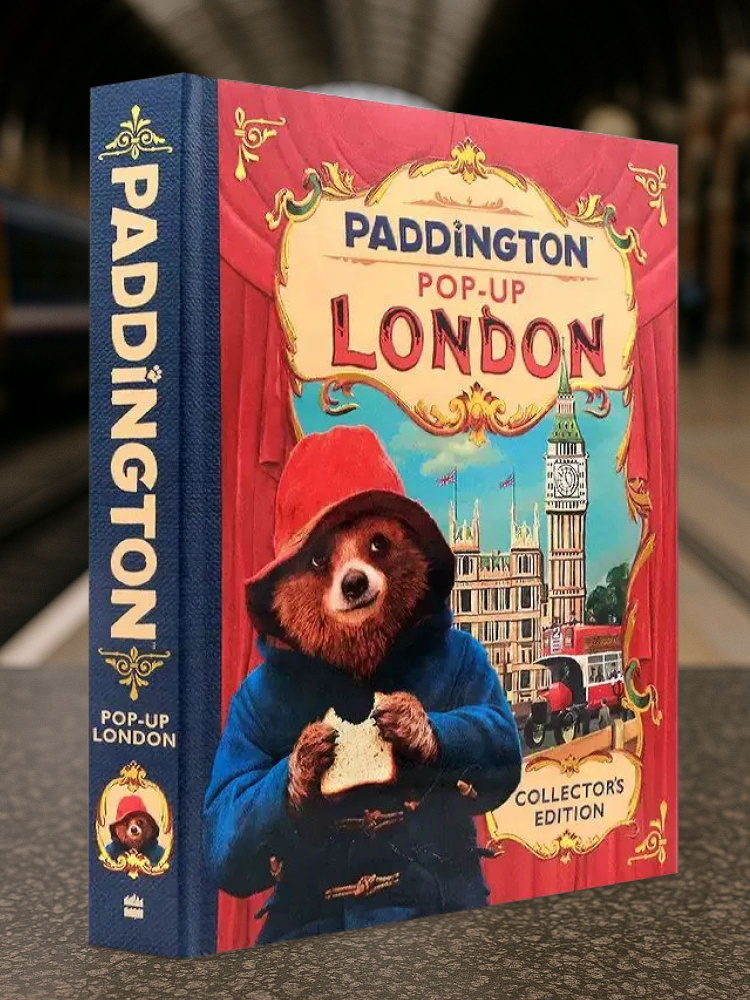 Paddington Pop-Up London Collectors Edition Лондон книга-панорама