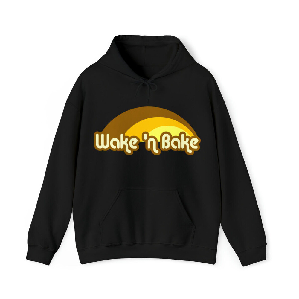 Худи Толстовка Wake N Bake Graphic Hoodie, Sizes S-5XL #1