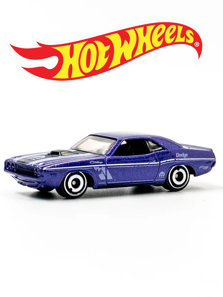 Машинка Hot Wheels 70 Dodge Hemi Challenger Машинки Хот Вилс Кейс