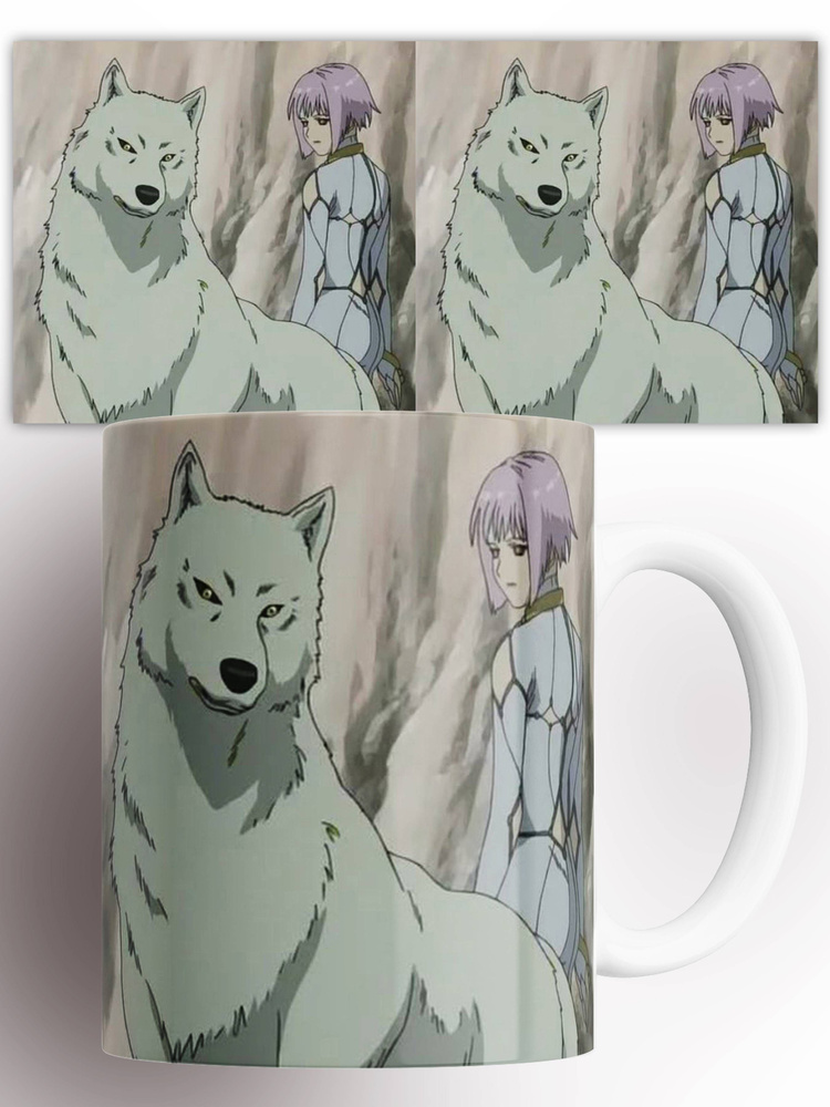 Кружка аниме Волчий дождь Wolf's Rain 330 мл #1