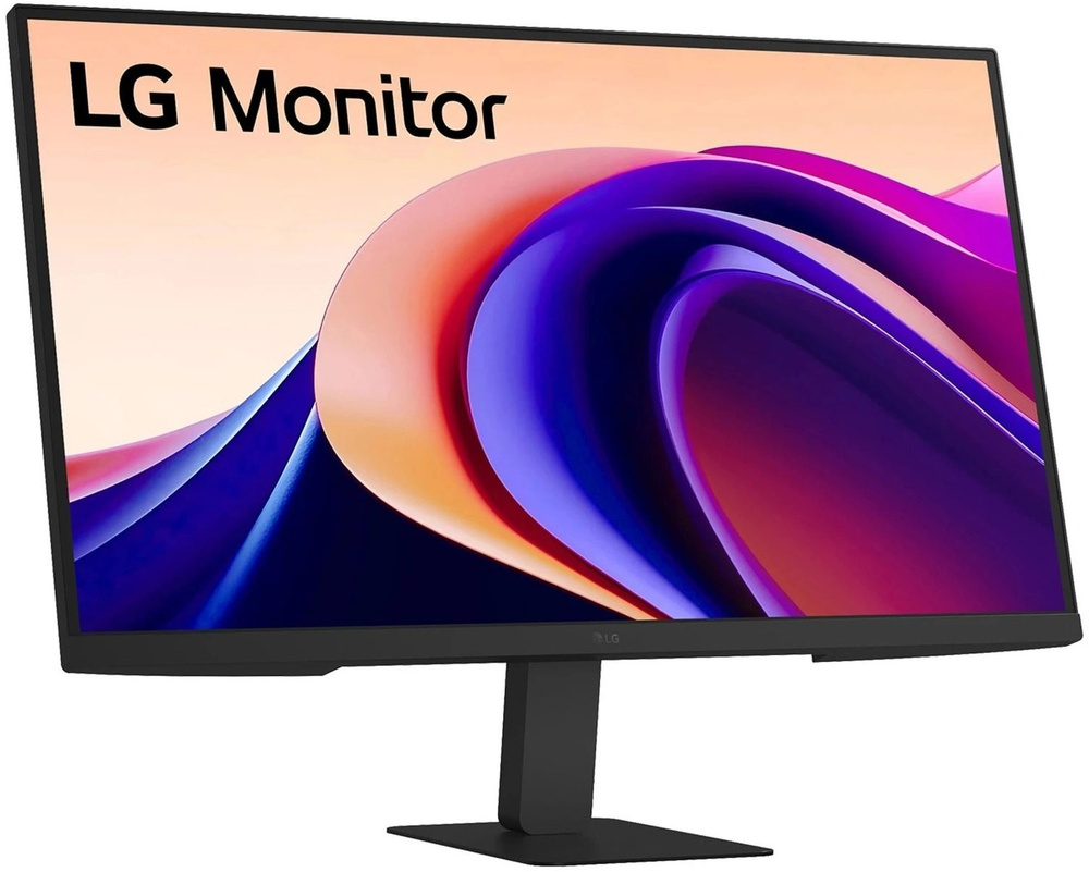 LG 31.5" Монитор 32U631A-B.ARUQ, IPS, 2560x1440 2K, 100 Гц, Изогнутый экран, черный #1