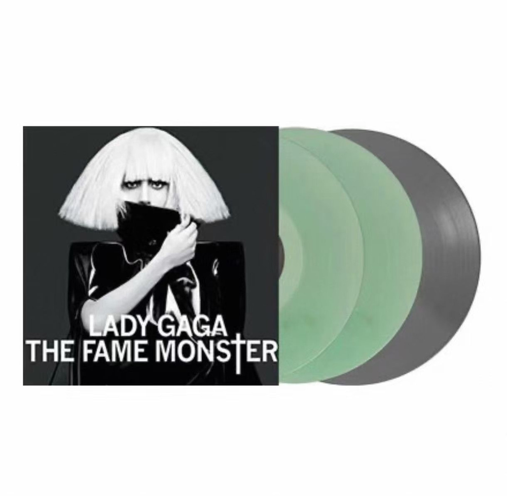 Lady Gaga The Fame Monster 3LP Виниловая пластинка Цветной винил