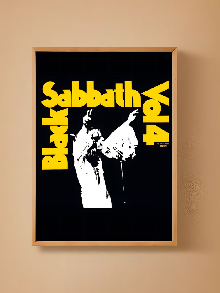Постер, плакат на стену ''Black Sabbath'' 29х42 см (A3) #1