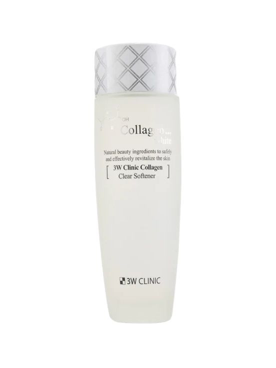 Софтнер 3W CLINIC Collagen White Clear Softener #1