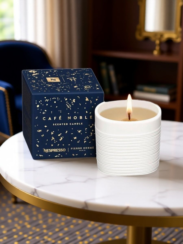 Свеча Nespresso Pierre Herme Scented Candle Caf Noble #1