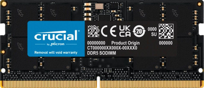 16 GB DDR5 4800MHZ Crucial (CT16G48C40U5) купить на OZON по низкой