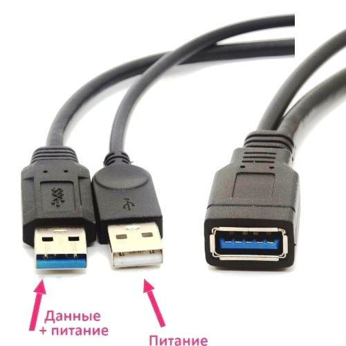 Удлинитель Usb с Дополнительным Питанием купить на OZON по низкой цене