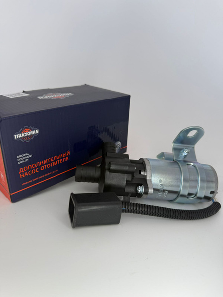 Дополнительный насос системы охлаждения Газель 12V (d=18mm) тонкий, 75.3780