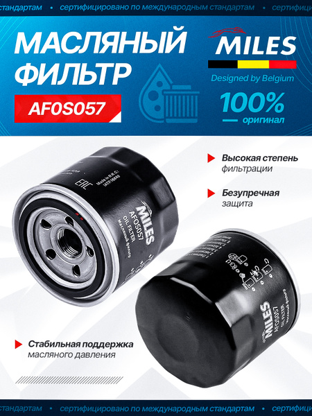 Miles AFAU070 JAC T6 Воздушный фильтр