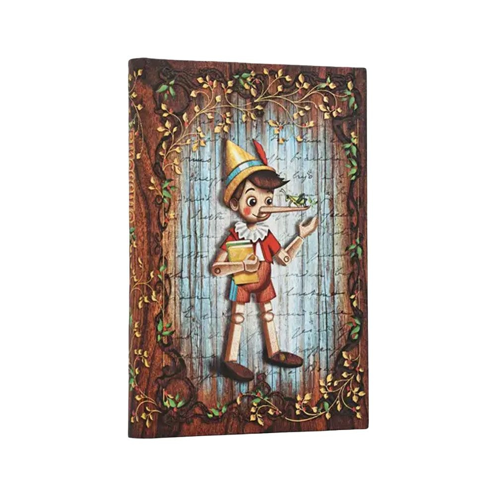 Paperblanks Блокнот Carlo Collodi Pinocchio Fairy Tale твёрдая обложка 10x14 см нелинованный Pb1531