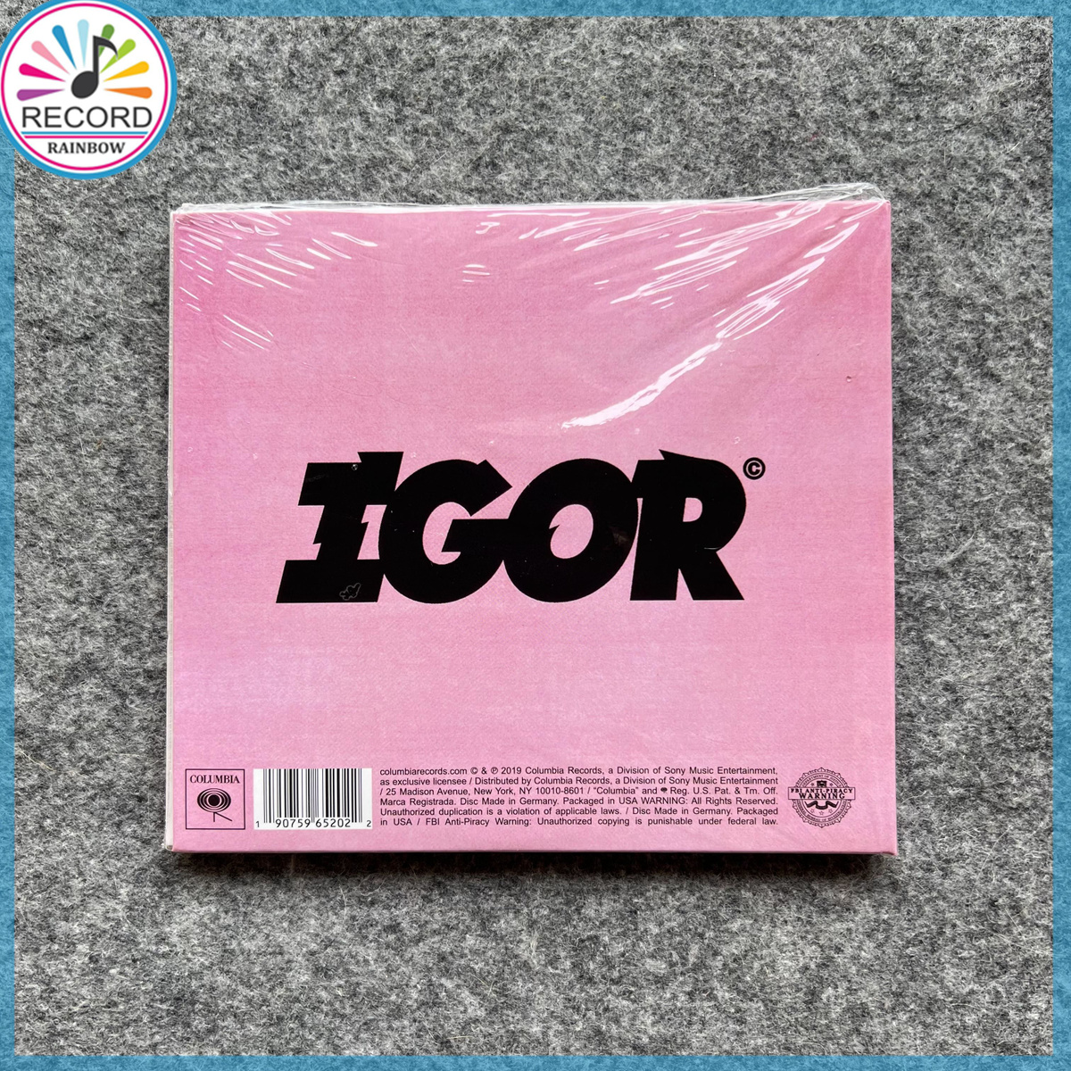 Tyler The Creator Igor CD Совершенно новый Запечатанный Альбом купить ...