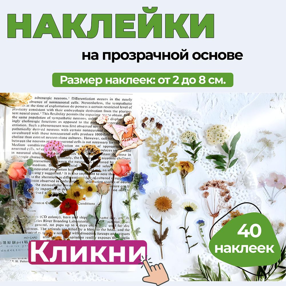 Наклейки растенья