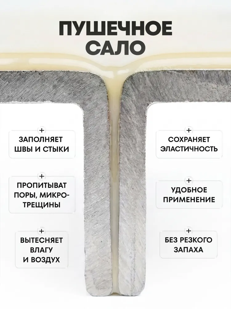Пушечное сало для автомобиля (пушсало), MasterWax, антикоррозийное покрытие для авто 1,8 кг ж/б, 1,8 кг, фото 3
