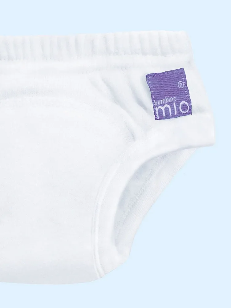 Хлопковые трусики Приучаемся к горшку 2-3г/13-15 кг Bambino Mio, Белый, 3 г, 15 кг, фото 2