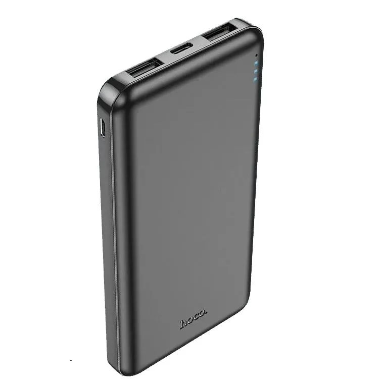 Hoco Внешний аккумулятор Power bank Повербанк J100, 10000 мАч, черный  #6