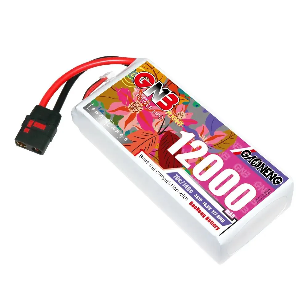 Gaoneng GNB 4S1P 14.8V 12000mAh 70C XT90S Lipo battery Gaoneng GNB 4S1P 14.8V 12000mAh 70C XT90S Lipo battery