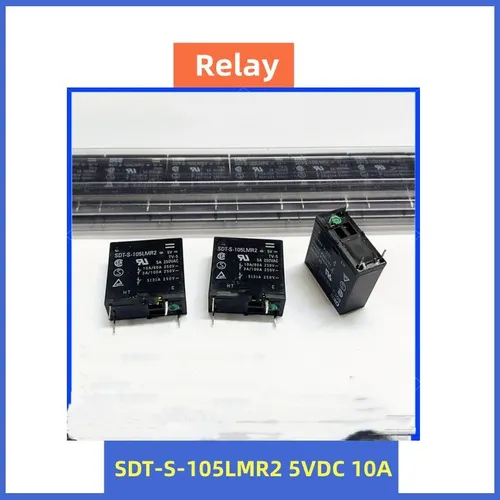 Реле SDT-S-105LMR2 5 В пост. тока 10 А 4-контактный NO для печатных плат