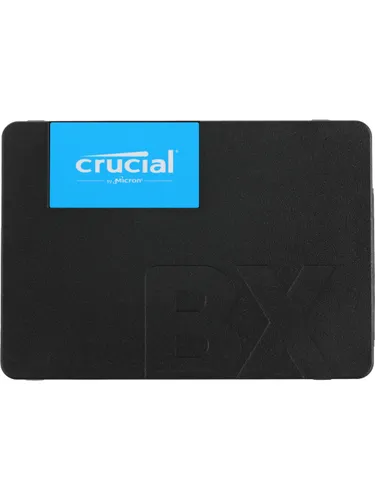 Crucial 500 ГБ Внутренний SSD-диск Crucial CT500BX500SSD1 Накопитель SSD BX500, 500Gb, 2.5", SATA II