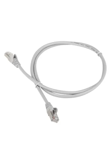 LANMASTER TWT-45-45-0.5/S6-GY Патч-корд TWT FTP кат.6, с заливными колпачками, 0.5 м, серый