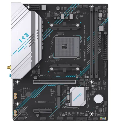Материнская плата Maxsun MS-B550M GAMING WIFI B550, AM4, mATX, Ret 6940709661901