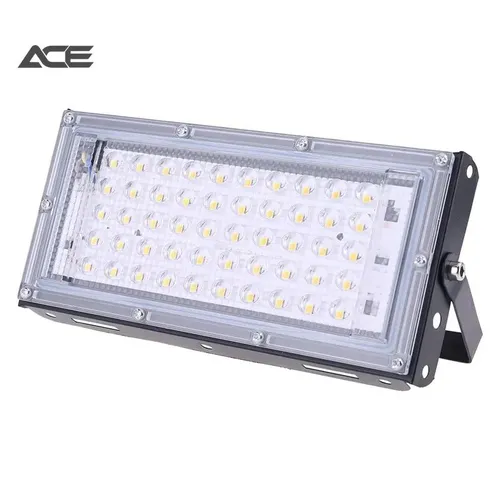 Светодиодный прожектор для улицы, 50 Вт, настенная лампа с отражателем IP65, водонепроницаемое освещ