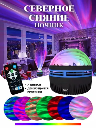 Ночник фиолетовый, USB лента, 7 цветов ML
