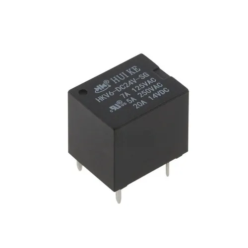 Мощностное реле HKV6-DC24V-SG, 5-контактное, 20А, SPDT (однополюсное на переключение) Высокий ток, к