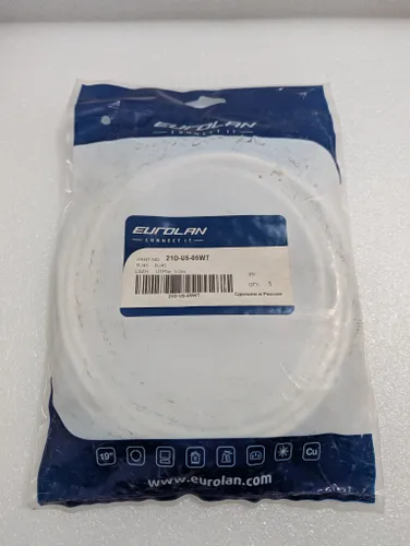 Eurolan Кабель для интернет-соединения, 5 м, белый