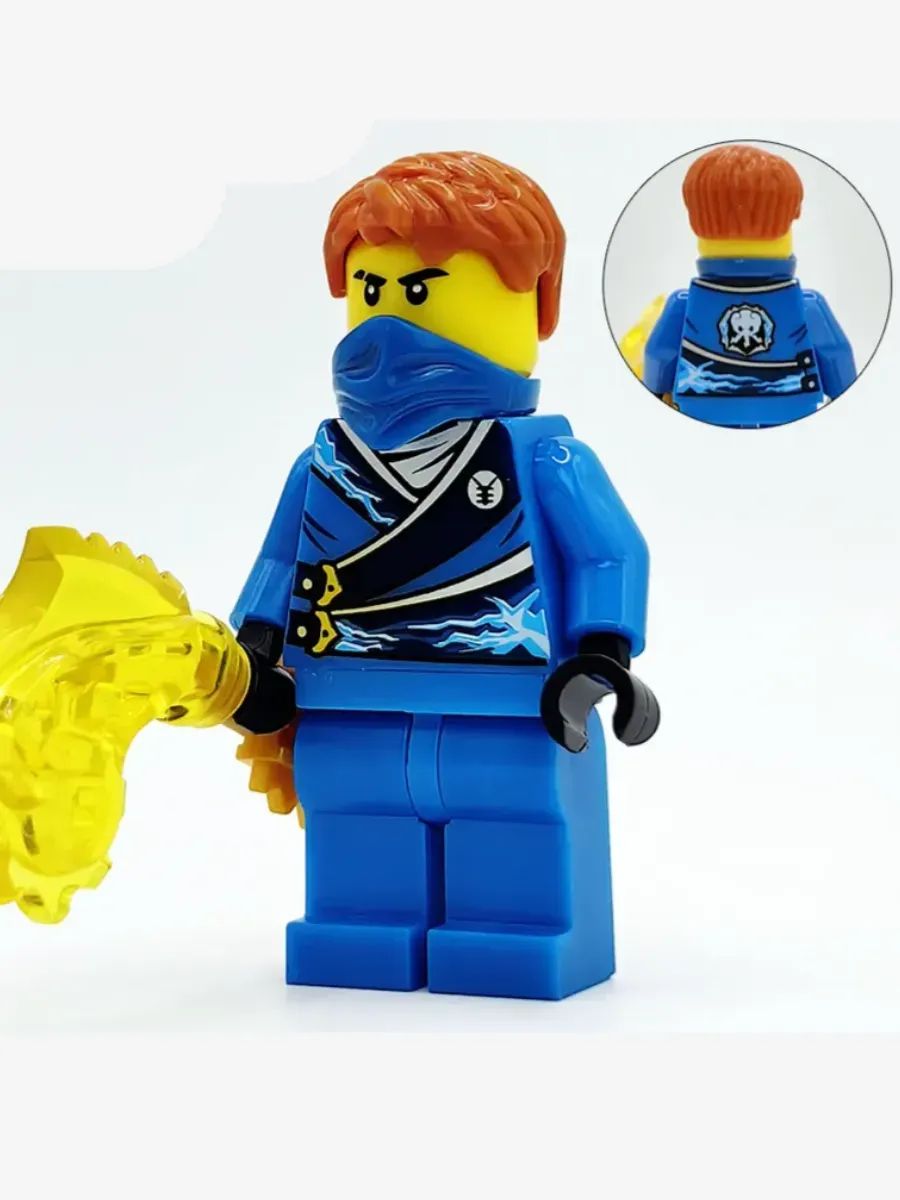 Фигурка Джей по сезону "Мастера Кружитцу" / Ниндзяго / Минифигурка Ninjago