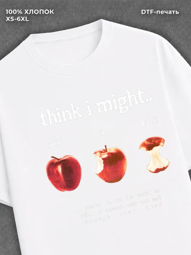 Футболка apple y2k