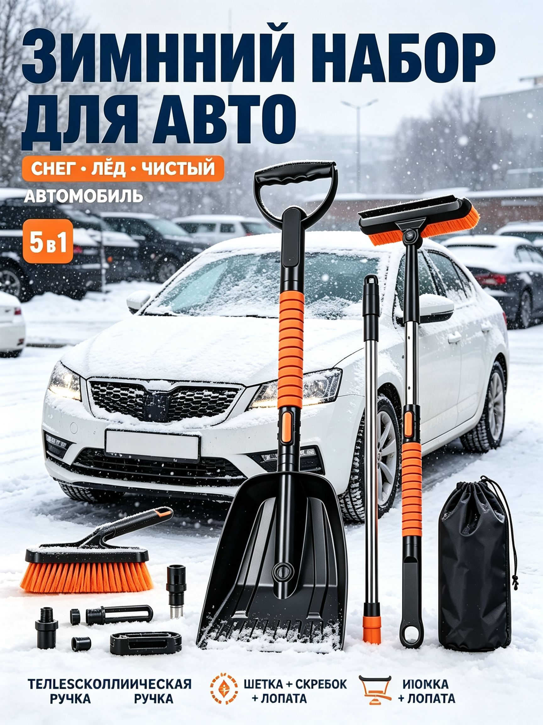 汽车刷子, 110 厘米长度