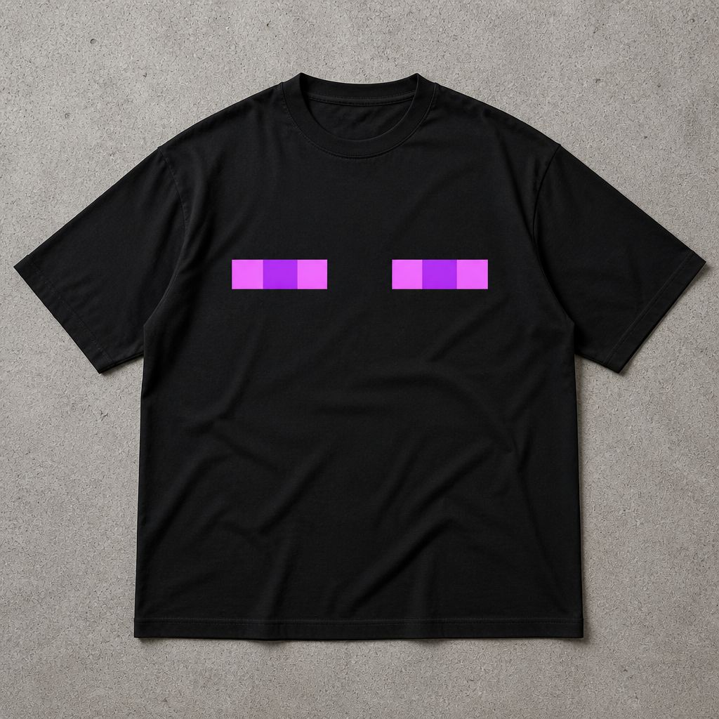 Футболка майнкрафт эндермен y2k 1 шт flat_lay