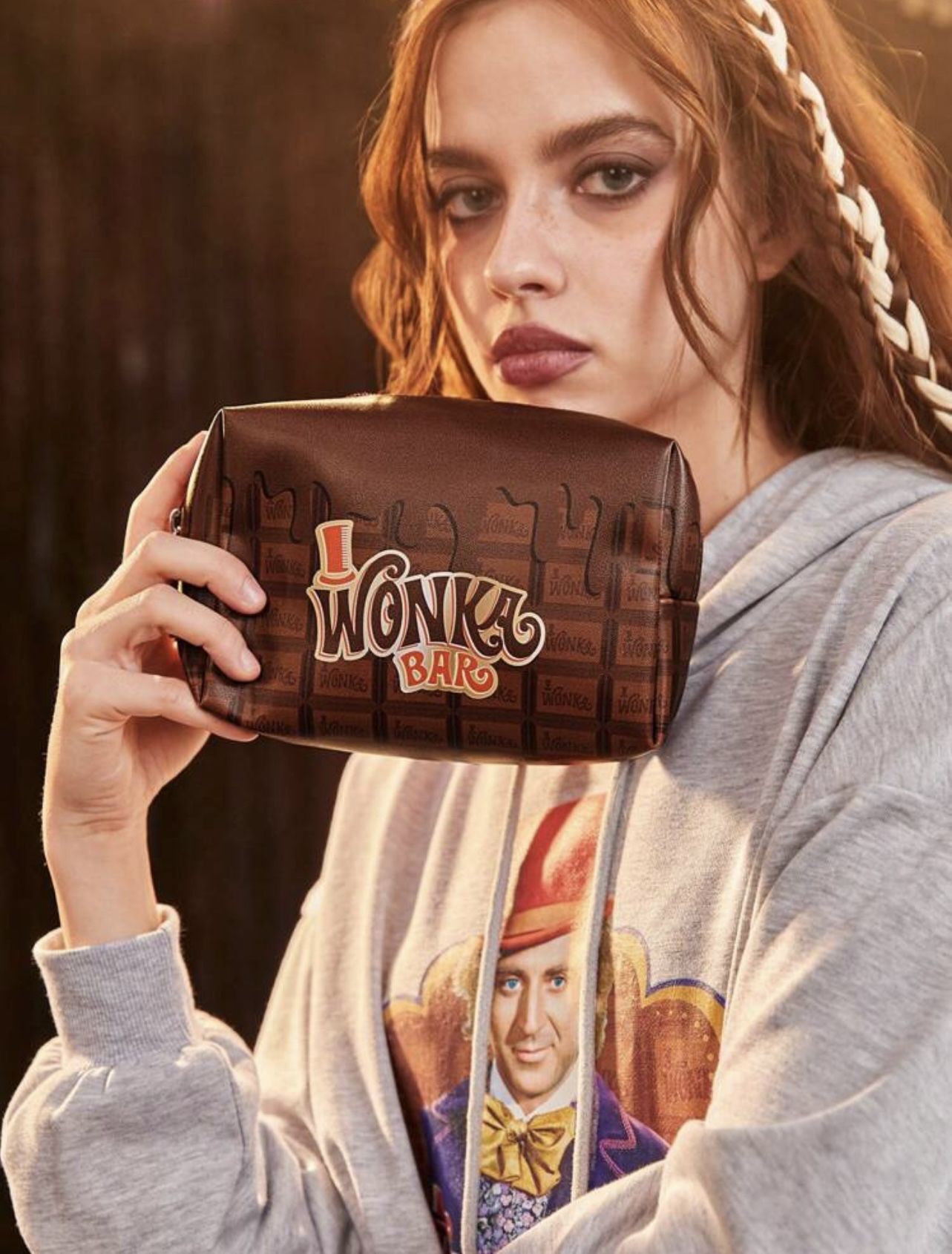 Вилли Вонка пенал большой в виде фигурки шоколадки Willy Wonka (оригинал)
