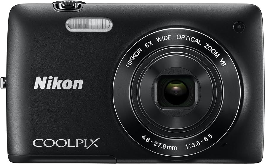 Nikon Coolpix S3300 Black Цифровой компактный фотоаппарат купить