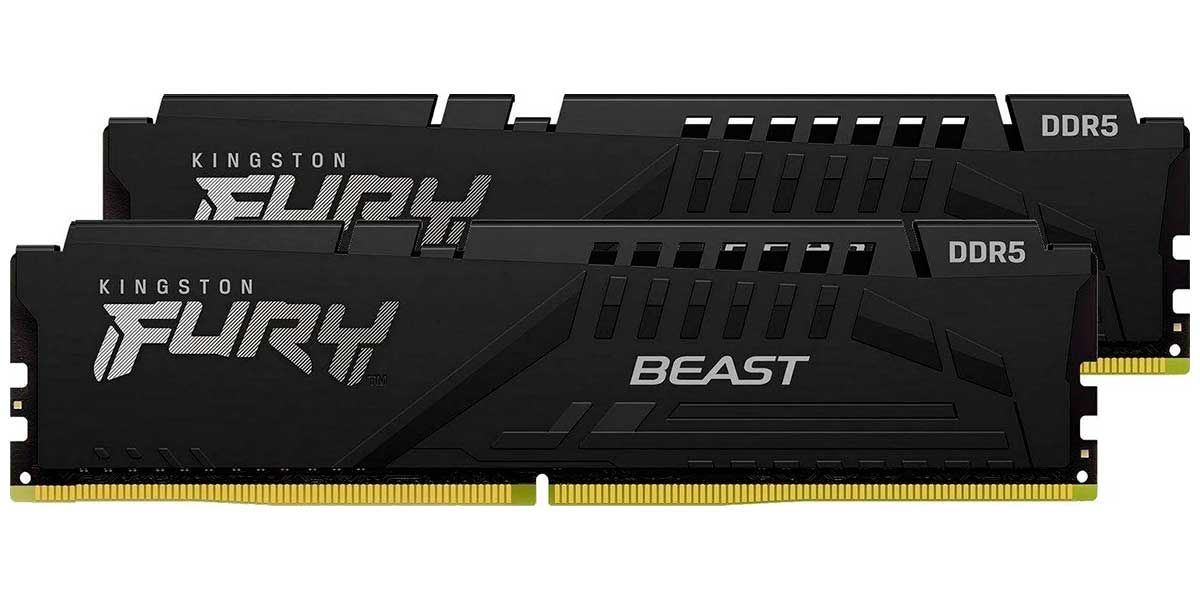 Модуль оперативной памяти Kingston 16 ГБ DDR5 PC48000 6000 MHz CL