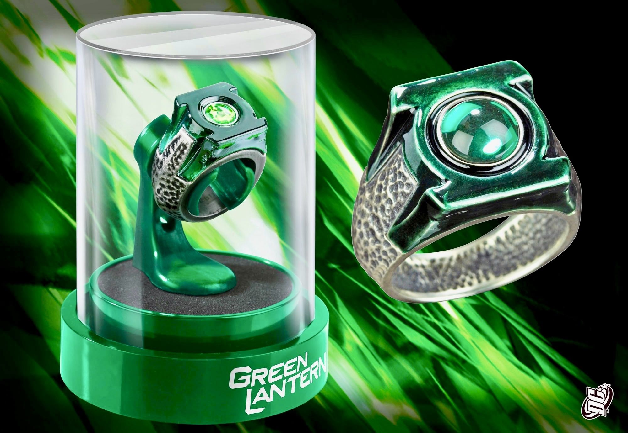 DC Green Lantern Кольцо и дисплей (Лицензия)