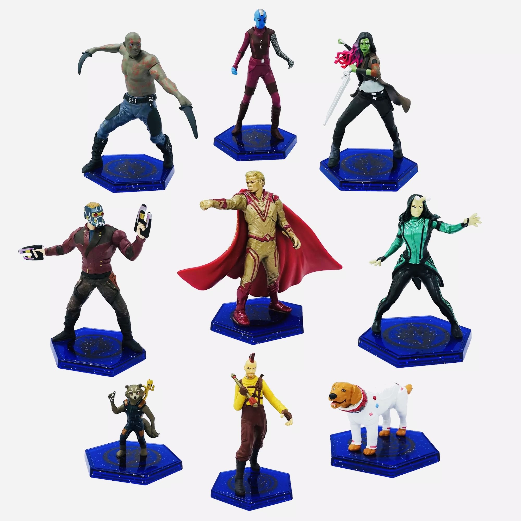 Игровой набор фигурок Стражи Галактики Disney Marvel DELUXE