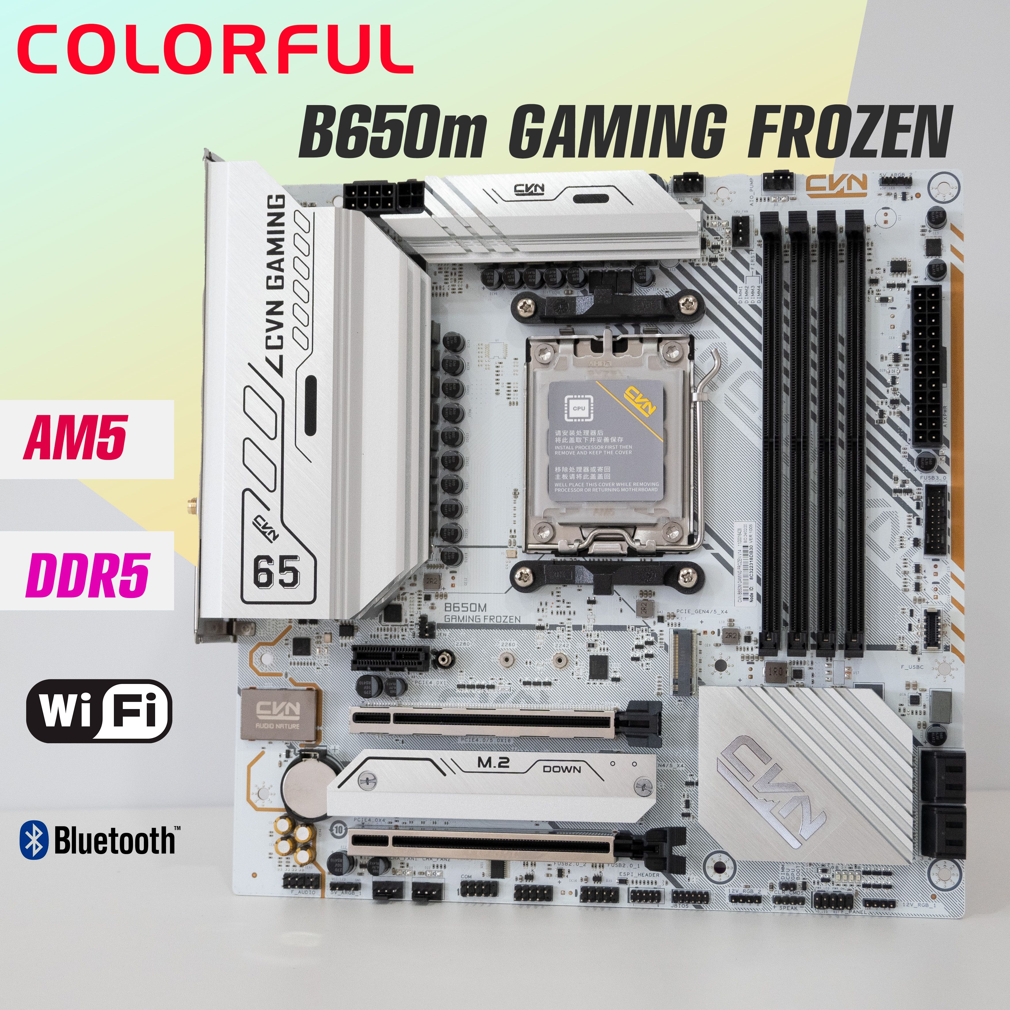 Материнская плата Colorful CVN B650M Gaming Frozen V14 AM5